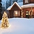 billige LED-kædelys-julelys batteridrevne lyskæder 18ft 50 led 8 modes led mini lys med timer til juletræ krans fest hjem indendørs udendørs indretning vandtæt varm hvid/hvid