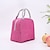 cheap Kitchen Storage-Portable Lunch Bag Waterproof Thermal Insulated Lunch Box Bento Pouch Dinner Insulation Bag Student Thickened Cute Lunch Bag