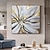 voordelige Schilderijen van bloemen/planten-handgemaakte olieverf canvas kunst aan de muur decoratie moderne abstracte gouden bloemblaadjes voor home decor gerold frameloze niet-uitgerekt schilderij