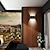 abordables luces de pared al aire libre-lámpara de pared led para exteriores / interiores 6w arriba / abajo iluminación interior de doble cabeza curvada impermeable ip65 lámpara de pared lámpara de dormitorio moderna luz blanca cálida