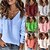 cheap Blouses &amp; Shirts-Women&#039;s Shirt Blouse Black White Pink Button Crochet Plain Casual Daily Long Sleeve V Neck Basic Regular S