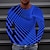 economico Geometrico-Per uomo maglietta 3D Print Stampe astratte Girocollo A B C D E Stampa 3D Esterno Strada Manica lunga Stampa Abbigliamento Sportivo Originale Essenziale Informale