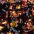billige LED-kædelys-2 pakke solcellelys julelys dekoration udendørs 12m 120leds fe kobbertrådslys med 8 modes vandtæt dekoration kobbertrådslys til gårdhave træer julebryllupsfest
