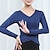 cheap Ballroom Dancewear-Ballroom Dance Activewear Top Pure Color Women&#039;s Performance Training Long Sleeve Modal