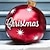 abordables Decoraciones de navidad-Bola decorativa inflable de Navidad para exteriores, 60 cm (23,6 pulgadas), adornos de bolas inflables de Navidad con bomba