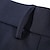 levne Společenské kalhoty-Pánské Oblekové Kalhoty Kapsy Bez vzoru Pohodlné Streç Svatební Kancelář Práce Módní Šik ven Černá Námořnická modř Lehce elastické