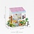 cheap Building Toys-Women&#039;s Day Gifts Building Blocks Toys Sunshine Flower House Puzzled Girl Toy Gift Ornament Creative Building Sunshine Flower House (608 /585/618/646pcs) Mother&#039;s Day Gifts for MoM