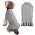 cheap Dog Clothing &amp; Accessories-Pet Solid Color Sweater Dog Fur Dress Teddy Cat Vip Bear Bomei Schnauzer Small Puppy Clothes