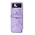 זול מארז סמסונג-טלפון מגן עבור סמסונג גלקסי Z Flip 5 Z Flip 4 Z Flip 3 ארנק תיק יד כיסוי עם מכסה נפתח-נסגר עם רצועת גוף צולבת נשלפת חריצי מחזיק כרטיס אחיד פרח עור PU