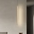 abordables Suspension-suspension led design liner, 56cm 1-lumière cordon réglable ligne design suspension pour chambre salon bar café lumineux argent/coppe (ampoule incluse)