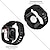 abordables correas de reloj de manzana-protección militar Compatible con Apple Watch Correa Ajustable Transpirable Silicona correa de repuesto para Series 6 / SE / 5/4 44mm Series 8/7 45mm Series 3/2/1 42mm