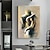 זול Nude Art-ציור שמן בעבודת יד בד אמנות קיר קישוט דמויות עירום מופשטות זוג לעיצוב הבית מגולגל ללא מסגרת ציור לא מתוח