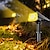 cheap Pathway Lights &amp; Lanterns-1pc/2pc Adjustable Solar Spotlight Solar Garden Light IP65 Super Bright Landscape Wall Light Outdoor Light  Solar Landscape Spotlights Lamps Lawn lam