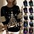 Χαμηλού Κόστους Γυναικείες Μπλούζες με Κουκούλα &amp; Φούτερ-Γυναικεία Πουλόβερ Κάνε στην άκρη Χριστουγεννιάτικο δέντρο Στάμπα Causal Αθλητικά 3D εκτύπωση Ενεργό Κομψό στυλ street Φούτερ Φούτερ Θαλασσί Βυσσινί Ανθισμένο Ροζ