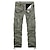 cheap Cargo Pants-Men&#039;s Fleece Lined Pants Hiking Pants Trousers Work Pants Cargo Pants Track Pants Winter Outdoor Thermal Warm Windproof Fleece Lining Ripstop Bottoms khaki Black Army Green Fishing Climbing Running