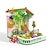 olcso Építőjátékok-építőkockák játékok 460 db 14 éves korig mini utcára néző építőkocka granulátum összeszerelt modell lány gyerekkori ház kis ajándék nagymama udvara