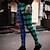 Χαμηλού Κόστους Chinos-Ανδρικά κινέζικα Πλατύ παντελόνι ανάπαυσης Παντελόνια Παντελόνι για τζόκινγκ Καρό Παντελόνι Φόρεμα Καρό Άνεση Moale Γραφείο Επιχείρηση Κομψό στυλ street Smart Casual Πράσινο του τριφυλλιού Βυσσινί