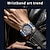 voordelige Quartz horloges-LIGE Quartz horloges Stalen Horloge voor Voor heren Heren Analoog Kwarts Moderne stijl Waterbestendig s Nachts oplichtend Roestvrij staal Roestvrij staal / Een jaar