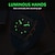 cheap Quartz Watches-MINI FOCUS Quartz Sport Watch Gift for men Chronograph Luminous Calendar Army Mens Watches Top Brand Luxury Silicone Band Waterproof