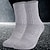 economico Calze sportive-Per uomo Per donna Calze da escursionismo Calze da sci Calzini Sportivi Antivento Caldo Traspirante Asciugatura Rapida Inverno Esterno Tinta unica Lana merino Nero Grigio chiaro Grigio per Caccia Sci