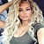 cheap Synthetic Trendy Wigs-Long Curly Wavy Wig Ombre Platinum Blonde Wigs for Women Loose Wave Hair Glueless Heat Resistant Synthetic Wigs for Daily Party Use
