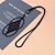 baratos Peças de reposição-telefone Capinha Para Apple Samsung Galaxy Universal Série Clássica Portátil Anti-perda com pulseira de telefone Cor Sólida Gel de Sílica