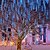 preiswerte LED Lichterketten-LED-Meteorschauer-Regenlichter im Freien wasserdicht 8 Röhren LED-Licht 30cm 11,8 Zoll für Weihnachtsbaumdekoration im Freien Hochzeit Bankett Garten Urlaub Dekoration