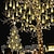 お買い得  ＬＥＤライトストリップ-レインライト8本のチューブ30cm50cm 384led 192led（11.8 &quot;/19.7&quot;）ストリングライト屋外防水クリスマス結婚披露宴の装飾用