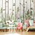 cheap Nursery Wallpaper-Nursery Wallpaper Mural Animal Forest Wall Covering Sticker Peel and Stick Removable PVC/Vinyl Material Self Adhesive/Adhesive Required Wall Decor for Living Room Kitchen Bathroom