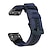 billiga Garmin klockband-Klockarmband för Garmin MARQ Descent G1 Fenix 7 Sapphire Solar / 6 Pro / 5 Plus Forerunner 935 945 Fenix 7X / 6X / 5X / 3 Sapphire Fenix 6X Pro / 5X Plus / 3 HR Nylon Ersättning Rem 22mm 26mm