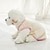 abordables Vêtements pour chiens-manteau pour chien, gilet pour chien bloc de couleur vêtements pour chiens d&#039;hiver en plein air ordinaires vêtements pour chiots tenues pour chiens bleu chaud jaune rose rose costume pour fille et