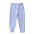 abordables Bas-Pantalons Pantalon Enfants Garçon Couleur unie Garder au chaud Pantalon Extérieur Coton Mode du quotidien Jaune Rose Claire Bleu Taille moyenne