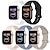 Недорогие Ремешки для часов Apple-5 шт Спортивный ремешок Совместим с Ремешок для часов Apple Watch 38мм 40мм 41мм 42мм 44мм 45мм 49мм Мужчины Водонепроницаемый Регулируется Мягкий силикон Сменный ремешок для часов для iwatch Ultra 2