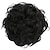 billige Hårknuter-xl hårstykke scrunchy updo brude frisyrer scrunchie voluminøs krøllet rotete bolle grå blanding g19e