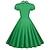 economico Vestiti-pois retro vintage anni &#039;50 abito da vacanza abito svasato costume da donna vintage cosplay abbigliamento quotidiano abito a maniche corte carnevale