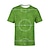 cheap Tees &amp; Shirts-Kids Boys World Cup T shirt Tee Football Short Sleeve Cotton Children Top Casual Cool Adorable Summer Deep Green 2-12 Years