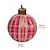 tanie ozdoby świąteczne-świąteczna nadmuchiwana dekorowana piłka 60 cm (23,6 cala) bombki świąteczne ozdoby z pompką