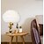 billige bord- og gulvlampe-fjer bordlampe hvid moderne kreativ natbordslys led dekorativ belysning til stue soveværelse bar restaurant bryllup boligindretning