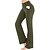 cheap Yoga Pants &amp; Bloomers-Women&#039;s Yoga Pants Side Pockets Wide Leg Yoga Fitness Gym Workout High Waist Bottoms Dark Grey Black Purple Spandex Sports Activewear High Elasticity