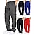 cheap Men&#039;s Active Pants-Men&#039;s Joggers Cargo Pants Bottoms Street Athleisure Summer Breathable Soft Sweat wicking Fitness Gym Workout Running Loose Fit Sportswear Activewear Solid Colored Dark Grey Black White