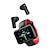 voordelige Smartwatches-T91 Slimme horloge 1.4 inch(es) Smart horloge Bluetooth Stappenteller Slaaptracker Hartslagmeter Compatibel met: Android iOS Heren Camera Stappenteller Horloges met oordopjes IPX-6 33 mm horlogekast