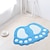 abordables Alfombra de baño absorbente-alfombra de baño alfombras de baño antideslizantes alfombras alfombra antideslizante absorbente de agua utilizada en el baño, ducha, habitación, etc. alfombra de baño flocada suave alfombra de baño