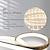 tanie Projektowanie linii-100 cm lampa wisząca led w stylu nordyckim kreatywna lampa stołowa nowoczesna lampa na pasku lampa barowa restauracja żyrandol