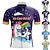 cheap Men&#039;s Jerseys-21Grams Men&#039;s Cycling Jersey Short Sleeve Bike Top with 3 Rear Pockets Mountain Bike MTB Road Bike Cycling Breathable Moisture Wicking Quick Dry Reflective Strips Navy White Yellow Unicorn Polyester