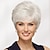 Χαμηλού Κόστους παλαιότερη περούκα-κλασική κοντή περούκα με αξιοζήλευτο όγκο και ανάγλυφες στρώσεις / πολυτονικές αποχρώσεις του ξανθού