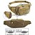 baratos Sacola de livros-Mochila masculina de náilon para caminhada, bolsa para telefone para esportes ao ar livre, bolsa para acampamento de escalada, presente de volta às aulas