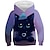 voordelige 3D hoodies en sweatshirts voor meisjes-Kinderen Voor meisjes Trui met capuchon Kat Casual Lange mouw Actief Katoen 7-13 jaar Herfst Meerkleurig Zwart Wit
