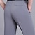 Χαμηλού Κόστους Φόρεμα Παντελόνι-Ανδρικά Παντελόνι επίσημο Παντελόνια Casual παντελόνι Flat μπροστινό παντελόνι Τσέπη Σκέτο Άνεση Αναπνέει Γάμου Επιχείρηση Causal Ρετρό / Βίντατζ Κλασσικό Μαύρο+ Γκρι Καπνιστό γκρι Ψηλή Μέση Ελαστικό