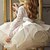 abordables Robes à Fleurs pour Filles-Enfants Fille Robe de demoiselle d&#039;honneur Robe de fête Paillette manche longue Utilisation Mariage Anniversaire Adorable Princesse Coton Au dessus du genou robe soirée Robe Trapèze Robe de