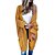 cheap Cardigans-Women&#039;s Cardigan Sweater Jumper Cable Knit Pocket Knitted Tunic Open Front Pure Color Outdoor Daily Stylish Casual Winter Fall Black Yellow S M L
